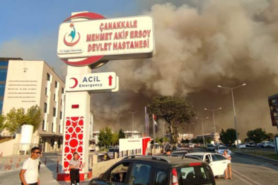 ÇANAKKALE VALİLİĞİ: HASTANE KISMEN TAHLİYE EDİLDİ