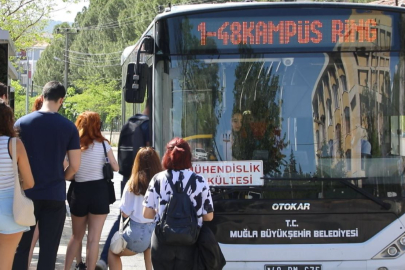 MUĞLA BÜYÜKŞEHİR’DEN ÖĞRENCİLERE ULAŞIMDA BÜYÜK KOLAYLIK