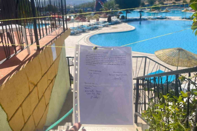 KARABAĞLAR’DA MÜHÜRLENEN BELEDİYE HAVUZU KAÇAK AÇILDI
