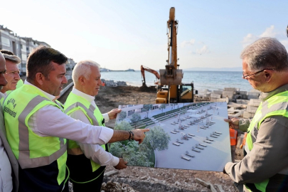 MUDANYA’NIN VİTRİNİ BURSA BÜYÜKŞEHİR’LE YENİLENİYOR