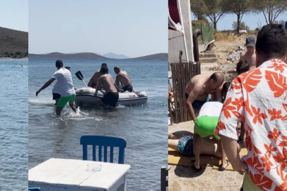 YÜRÜYEREK GİDİLEN ADADA CAN PAZARI YAŞANDI