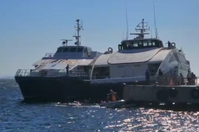 MARMARA'DA DENİZ OTOBÜSÜ KAZASI: YOLCULAR TAHLİYE EDİLDİ