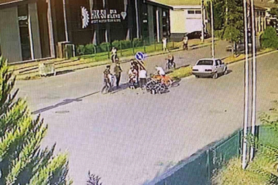 KAMYONETLE ÇARPIŞAN MOTOSİKLETLİ YARALANDI