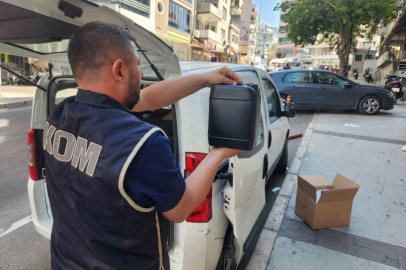 İZMİR ’DE 5 MİLYON TL’LİK KAÇAK ÜRÜN YAKALANDI