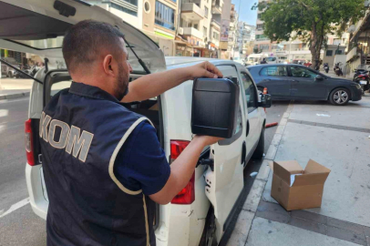 İZMİR ’DE 5 MİLYON TL’LİK KAÇAK ÜRÜN YAKALANDI