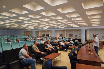 EFES SELÇUK’TA BELEDİYE PERSONELİNE İŞ GÜVENLİĞİ EĞİTİMİ