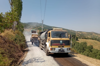 MANİSA ’DA ASFALT ÇALIŞMALARI SÜRÜYOR