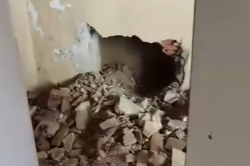 DEFİNECİLER EVİ KÖSTEBEK YUVASINA ÇEVİRDİ