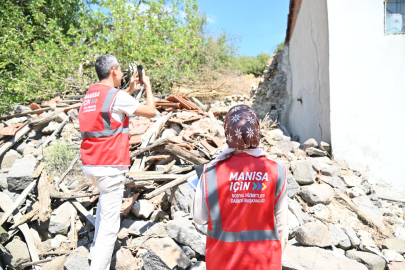 MANİSA ’DAN KIRKAĞAÇ’A DEPREM ZİYARETİ