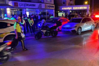 POLİSTEN KAÇTI, KAZA YAPINCA YAKALANDI