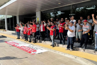 KARŞIYAKA BELEDİYESİ’NDE MAAŞ EYLEMİ