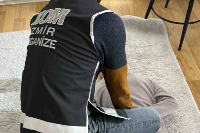 30 YIL HAPİS CEZASI OLAN ŞÜPHELİ MENEMEN’DE YAKALANDI