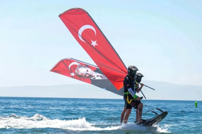 GEMLİK KÖRFEZİ’NDE SU ŞÖLENİ