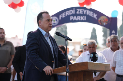 MANİSA AHMETLİ’DE FERDİ ZEYREK PARKI HİZMETE AÇILDI