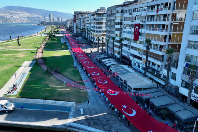 103. YIL ZAFER YÜRÜYÜŞÜ İZMİR’DE BAŞLADI
