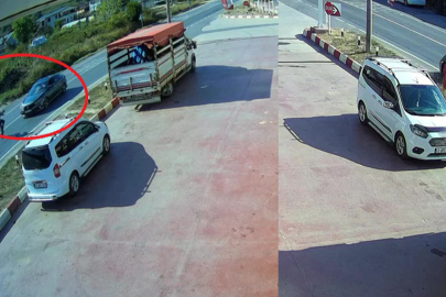 ALKOLLÜ SÜRÜCÜNÜN ÇARPTIĞI YAYAYI ZIPLAMASI KURTARDI