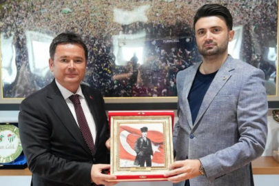 ERKAN AYDIN’DAN BURSASPOR’A BAŞARILAR ZİYARETİ