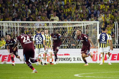 FENERBAHÇE-TRABZONSPOR DERBİSİNDE SON 5 MAÇTA 24 GOL