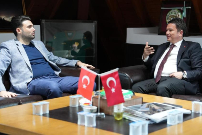 BAŞKAN AYDIN'DAN BURSASPOR'A DESTEK ZİYARETİ