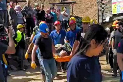 25 SAAT SONRA KURTARILAN MADENCİ HASTANEDE YAŞAMINI YİTİRDİ