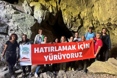 ONLAR HATIRLAMAK İÇİN YÜRÜDÜ
