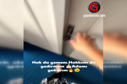 İŞTEN ÇIKARILAN KADIN ŞEFİNİN ÜZERİNE KAYNAR SU DÖKTÜ