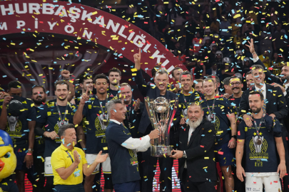 FENERBAHÇE 38. ERKEKLER CUMHURBAŞKANLIĞI KUPASI’NI KAZANDI