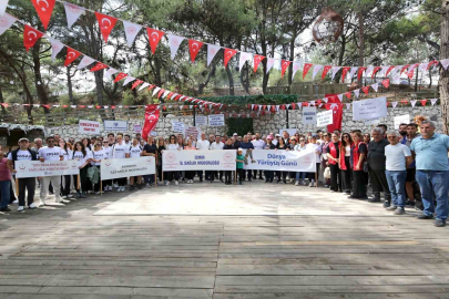 İZMİR’DE SAĞLIKLI YAŞAM İÇİN DOĞA YÜRÜYÜŞÜ DÜZENLENDİ