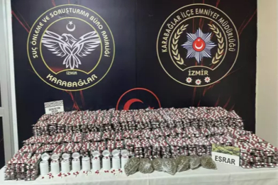 İZMİR’DE UYUŞTURUCU OPERASYONU: 2 ŞÜPHELİ GÖZALTINDA!
