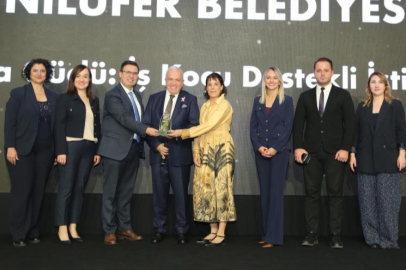 NİLÜFER BELEDİYESİ'NE SÜRDÜRÜLEBİLİRLİKTE ÇİFTE ÖDÜL