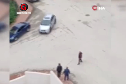 BİLECİK'TE MAHKEME SONRASI ARACI ÜZERLERİNE SÜRDÜ