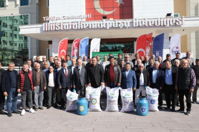 BURSA'DA TARLALAR BÜYÜKŞEHİR İLE BEREKETLENİYOR