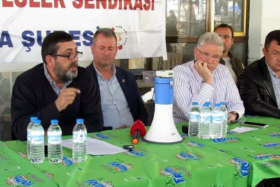 MUDANYA'DA KÖY ARAZİLERİNİN SATIŞA ÇIKMASINA TEPKİ