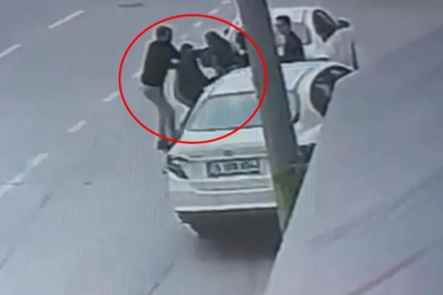 DRİFT CEZASINA SİNİRLENİP POLİSE SALDIRDI