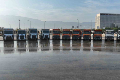 BURSA BÜYÜKŞEHİR BELEDİYESİ ARAÇ FİLOSUNU GÜÇLENDİRİYOR