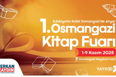 OSMANGAZİ KİTAP FUARI İLE BURSA’DA KÜLTÜR ŞÖLENİ