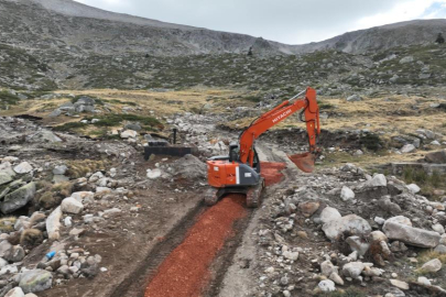 BÜYÜKŞEHİR BELEDİYESİ ULUDAĞ SU HATTINI YENİLEDİ