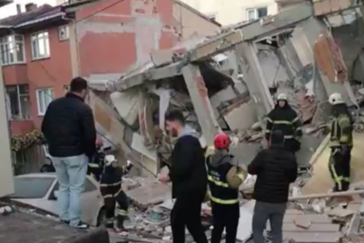 KOCAELİ GEBZE’DE BİNA ÇÖKTÜ: ENKAZ ALTINDA KALANLAR VAR