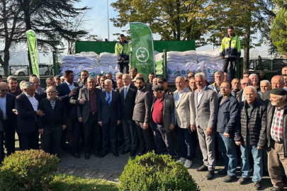 BURSA BÜYÜKŞEHİR'DEN ÇİFTÇİYE DESTEK SÜRÜYOR