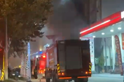 BURSA'DA AKARYAKIT İSTASYONU FACİASINI İTFAİYE ÖNLEDİ