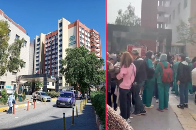 İZMİR ATATÜRK EĞİTİM ARAŞTIRMA HASTANESİNDE KAÇAK GAZ PANİĞİ