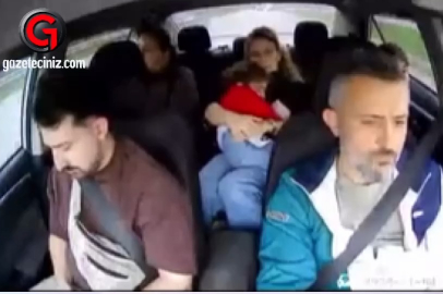 TAKSİ ŞOFÖRÜ 6 KİŞİNİN CANINI USTACA MANEVRAYLA KURTARDI