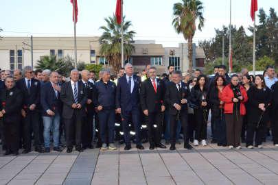 İAOSB’DE 10 KASIM TÖRENİNDE ATATÜRK SAYGI VE MİNNETLE ANILDI