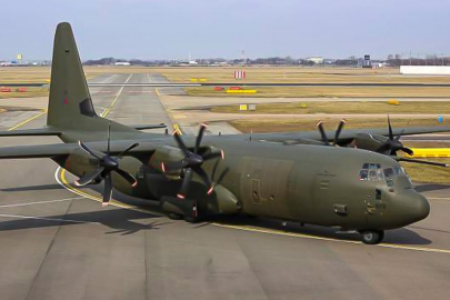 TÜRK HAVA KUVVETLERİ ’NE AİT KARGO UÇAĞI GÜRCİSTAN’DA DÜŞTÜ!