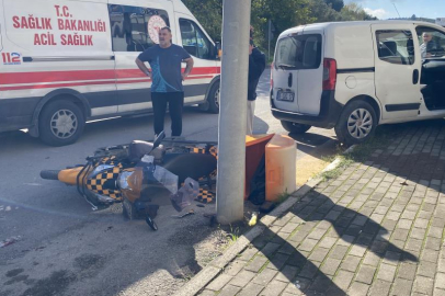 BURSA'DA SÜRÜCÜ EĞİTİM PİSTİNDE KAZA