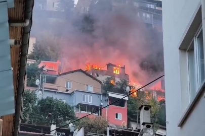 BURSA'DA MOLLAFENARİ MAHALLESİ YANMAKTAN KURTULDU