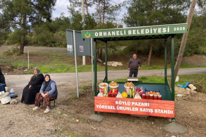 BURSA'DA DAĞ KÖYLÜSÜNE BELEDİYE DESTEĞİ