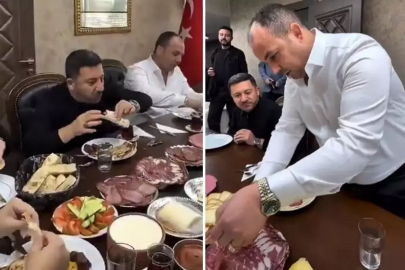 KİLOLARCA PASTIRMA VE ET...O GÖRÜNTÜLERE AÇIKLAMA GELDİ