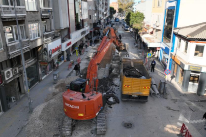 MUSTAFAKEMALPAŞA'DA ALT YAPI SİL BAŞTAN YENİLENİYOR