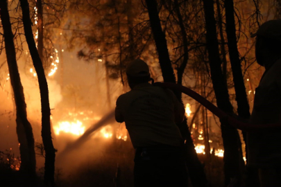 BOZDOĞAN’DAKİ YANGIN BÜYÜK ÖLÇÜDE KONTROL ALTINA ALINDI